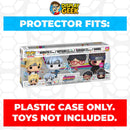 Pop Protector for Funko Pop 4 Pack Boruto, Mitsuki, Sarada & Shinki Flocked Box