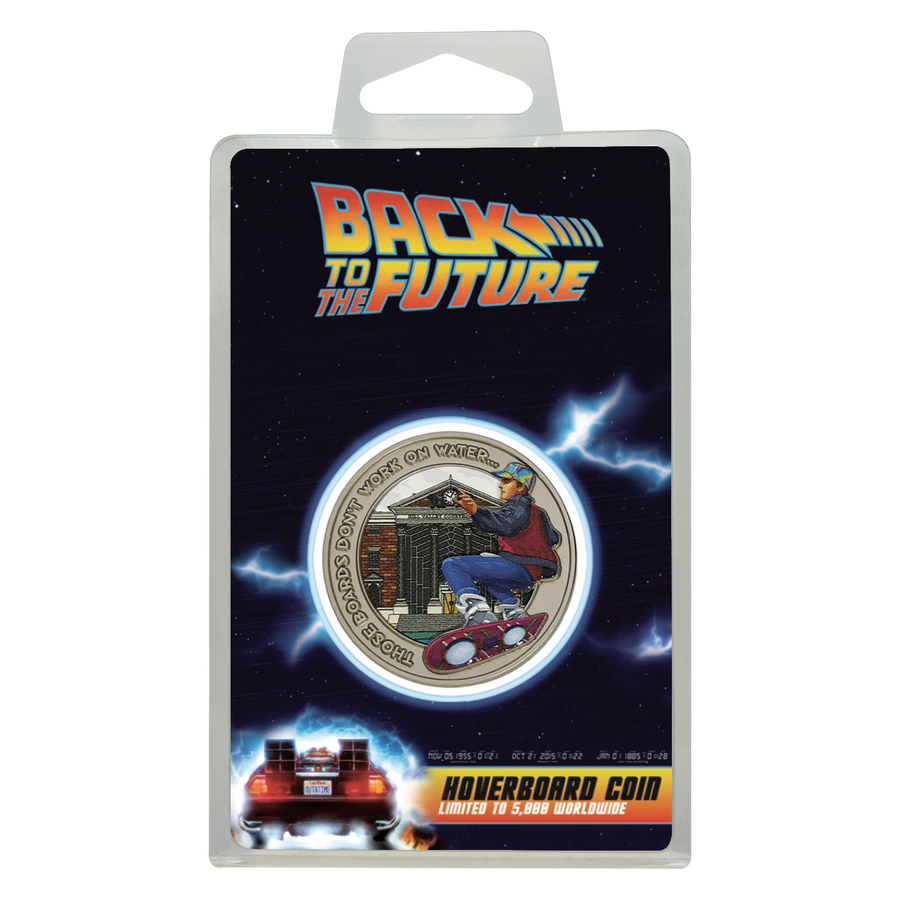 Back to the Future Part II Limited Edition Hoverboard Coin