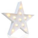 Decorative five-pointed star lights