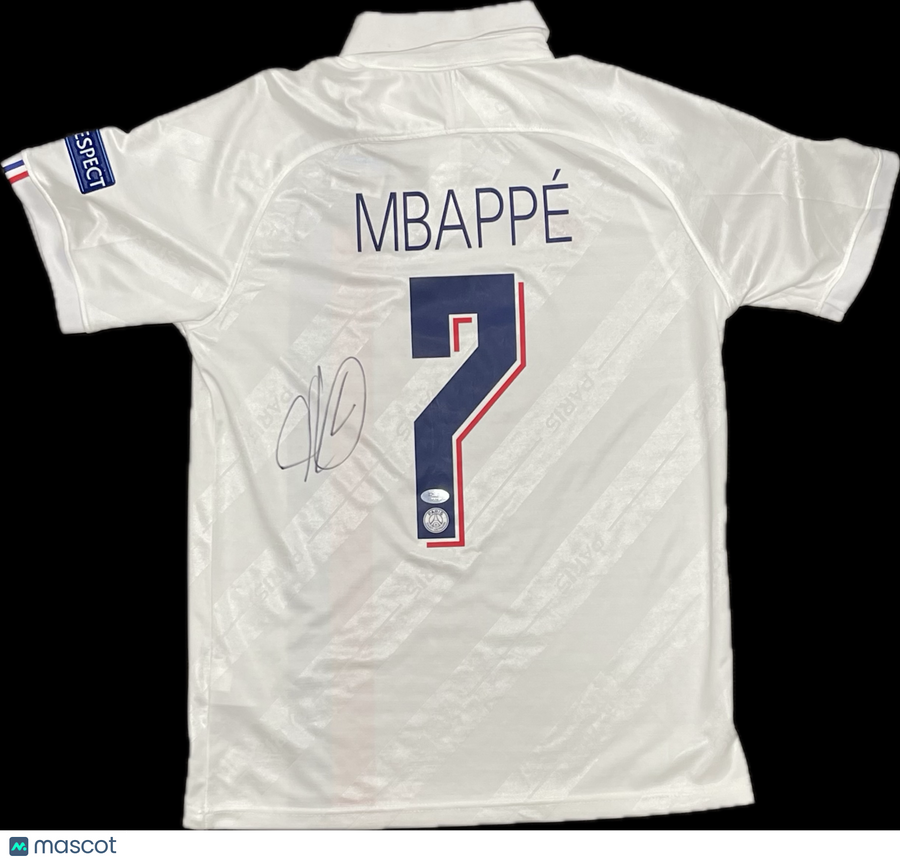 Kylian Mbappe Signed Jersey PSA Paris Saint-Germain Autographed