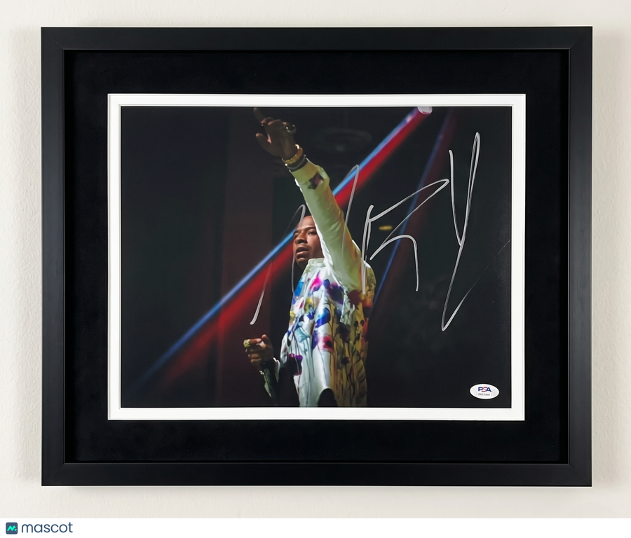Moneybagg Yo signed 11x14 Custom Framed photo PSA/DNA Autographed