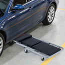 2-in-1 Mechanic Creeper & Z-Seat with 6 Swivel Casters