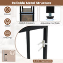 40" Console Table with Charging Station and LED Lights