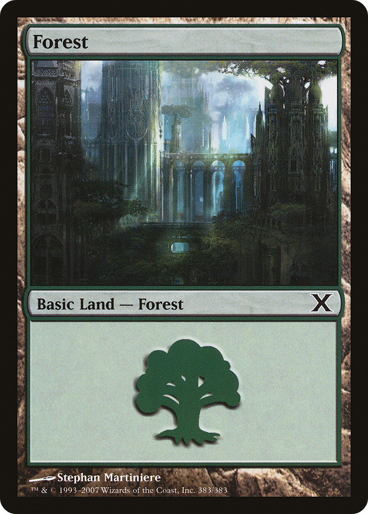 Forest (10E-383) - Tenth Edition Foil