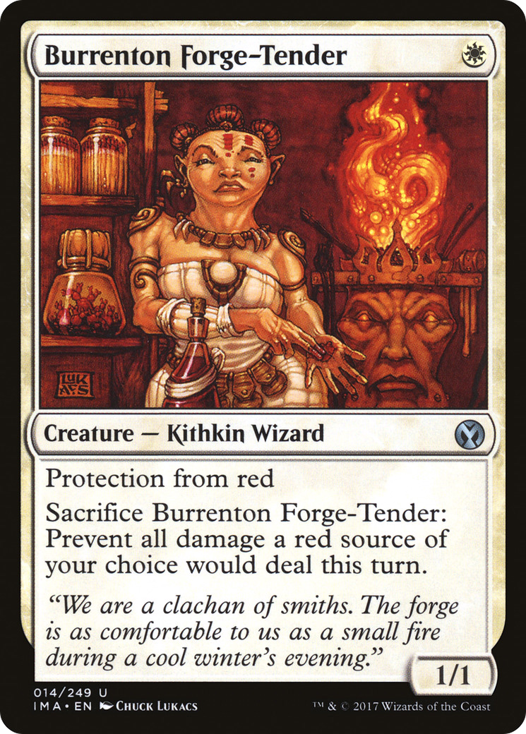 Burrenton Forge-Tender (IMA-014) - Iconic Masters Foil