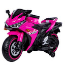 Kids Motorcycle,12V Motorcycle For Kids 3 4 5 6 Years Boys Girls 12v7ah Kids Motorcycle Ride On Toy With Training Wheels  Manual Throttle  Drive By Hand Lighting Wheels