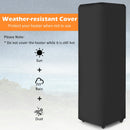 41 000 BTU Propane Patio Heater with Metal Hood