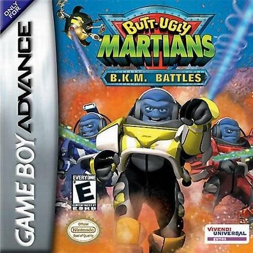 Butt Ugly Martians BKM Battles (Gameboy Advance)