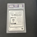 2023-2024 Panini NBA Hoops #274 Dariq Whitehead signed card PSA