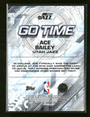 2025-26 Topps Chrome Go Time Gold Refractor Ace Bailey #/50 #GT-20