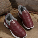 Plush Round Toe Platform Shoes