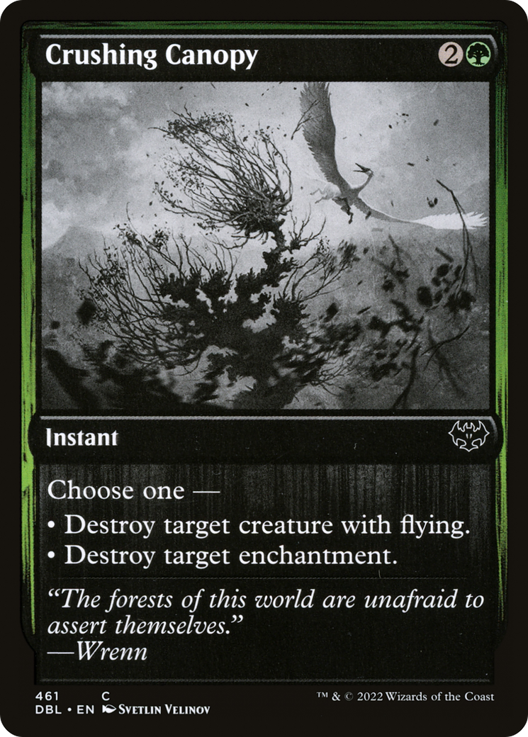 Crushing Canopy (DBL-461) - Innistrad: Double Feature