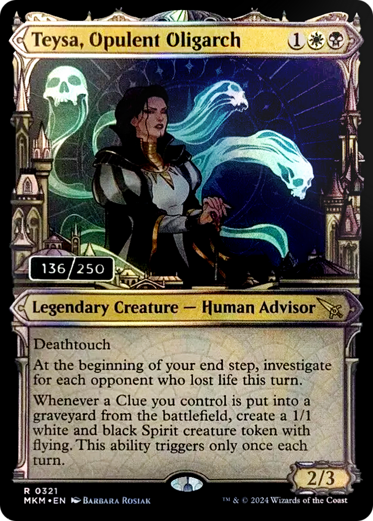 Teysa, Opulent Oligarch (MKM-321) - Murders at Karlov Manor Foil