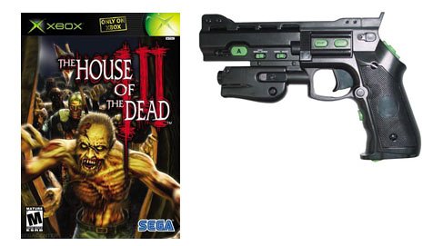 House of the Dead III with Lightgun (Xbox)