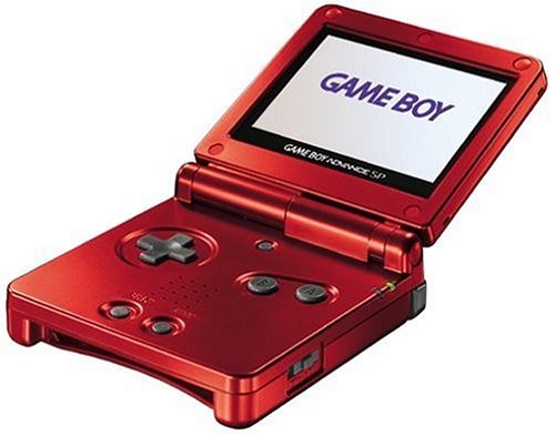 Red Gameboy Advance SP (Gameboy Advance)