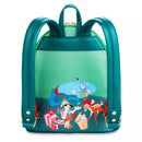 Disney Classics Christmas Glow-in-the-Dark Loungefly Mini Backpack Santa Mickey and Minnie