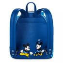 Disney Mickey and Minnie Mouse Hanukkah Light-Up Loungefly Mini Backpack