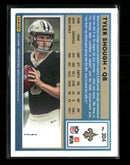 2025 Donruss Optic Rated Rookies Preview Blue Scope Tyler Shough #304