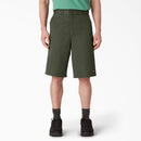 Dickies Loose Fit Flat Front Work Shorts 13" D42283