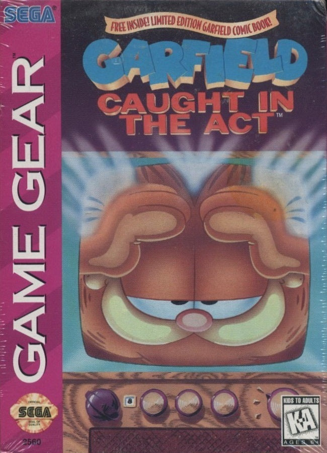 Garfield: Caught in the Act (Sega Game Gear)