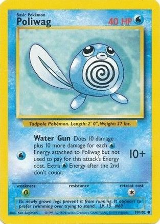 Poliwag 059/102 - Base Set