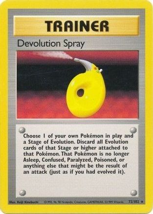 Devolution Spray 072/102 - Base Set