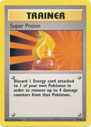 Super Potion 090/102 - Base Set