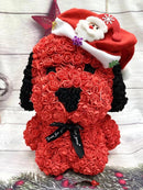 Valentine's Rose Pug Soap Flower Gift