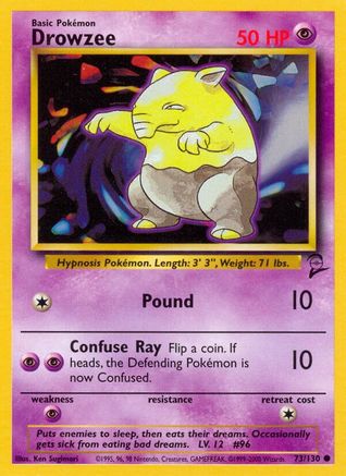 Drowzee 073/130 - Base Set 2