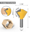 Bird's Mouth Router Bit