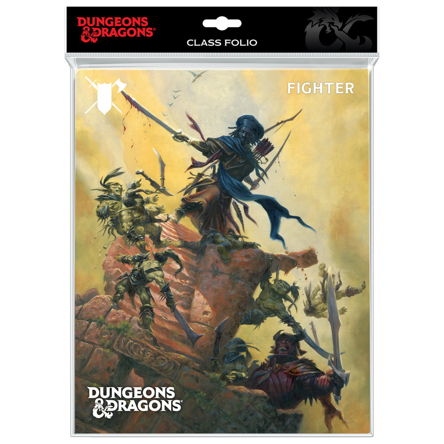 Ultra PRO: Class Folio - Fighter (Includes Stickers)