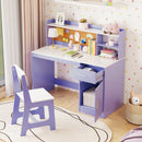 Kids Study Desk and Chair Set Student Table and Chair