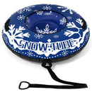 42" Heavy-duty Inflatable Snow Tube with Detachable Tow Strap