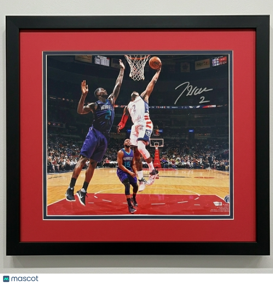 John Wall Washington Wizards Signed 16x20 Custom Framed Photo Fanatics Authentic
