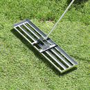 42 x 10 Inch Lawn Leveling Rake with Ergonomic Handle
