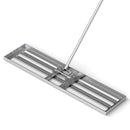 42 x 10 Inch Lawn Leveling Rake with Ergonomic Handle