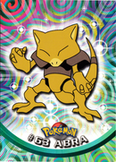 Abra (63) [Topps TV Animation Edition Series 1 (Second Print)]