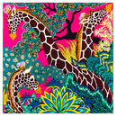 Handmade Curling Scarf Female 90cm Jungle