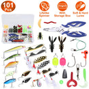 GBruno 101Pcs Fishing Lures Kit
