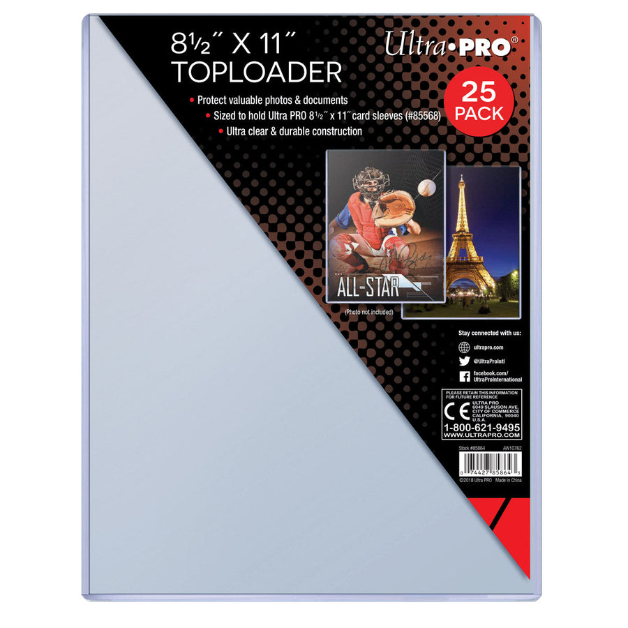 Ultra PRO: Toploader - 8-1/2