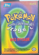 Ivysaur (E2) [Topps Pokemon the First Movie (Second Print)]