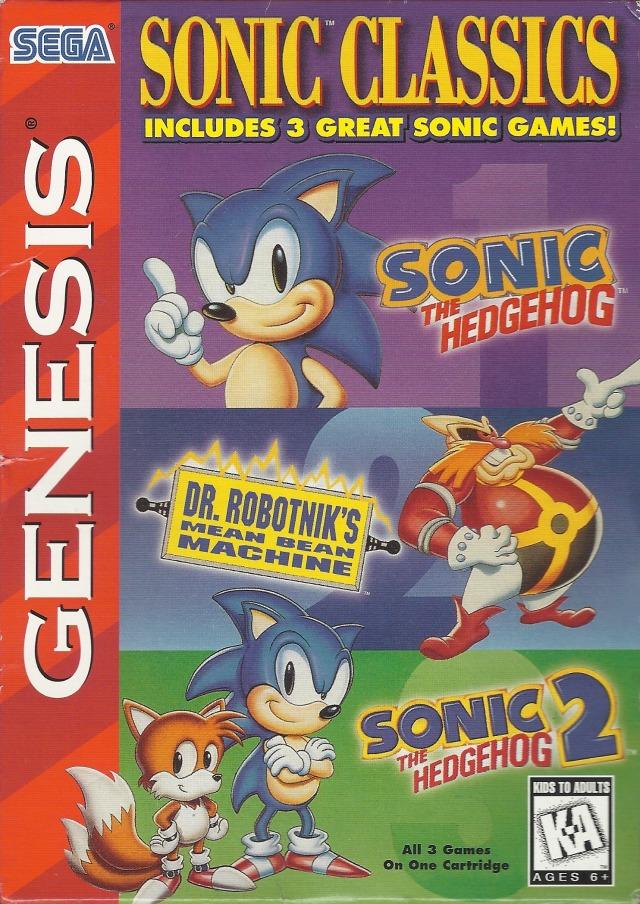 Sonic Classics 3 In 1 (Sega Genesis)