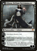 Liliana, Heretical Healer // Liliana, Defiant Necromancer (PRE-106S) - Magic Origins Promos: (originpwdfc) Foil