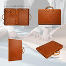 New Arrival Vintage-Style Briefcase Made From Full-Grain Crazy Horse Leather