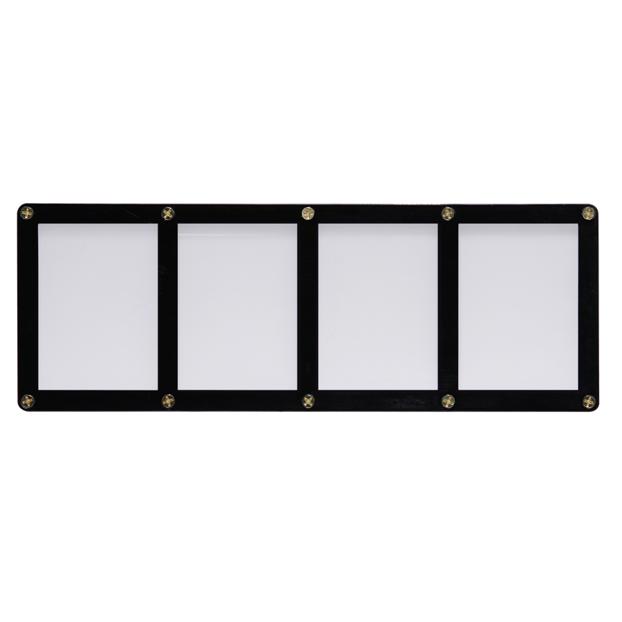 Ultra PRO: Screwdown Holder - Black Frame (4-Card)
