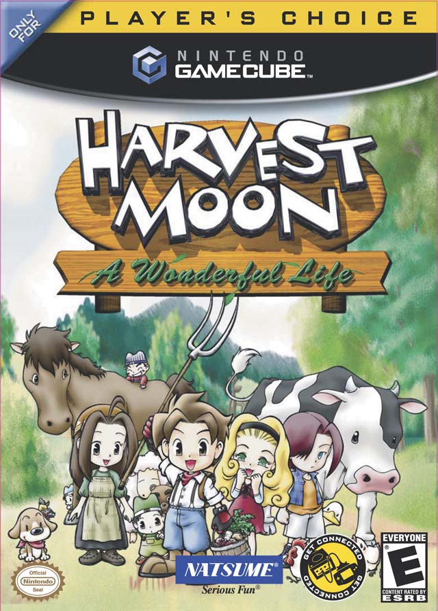 Harvest Moon A Wonderful Life (Player's Choice) (Gamecube)