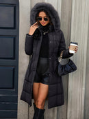 Thickened Cotton-Padded Coat For Middle-Aged And Elderly Women