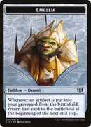 Daretti, Scrap Savant Emblem (C14-036) - Commander 2014 Tokens