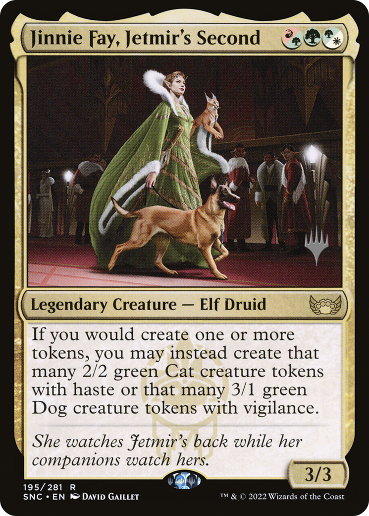 Jinnie Fay, Jetmir's Second (PPSNC-195) - Streets of New Capenna Promos Foil