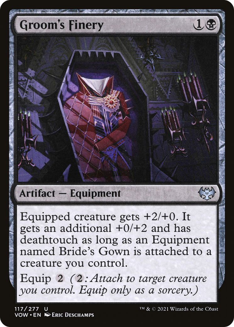 Groom's Finery (VOW-117) - Innistrad: Crimson Vow Foil
